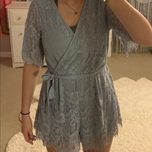 Light Blue Romper